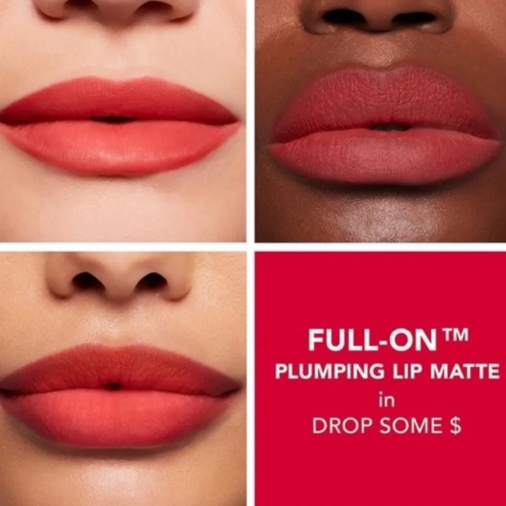 Buxom Full On Plumping Lip Matte Lip Gloss Drop Some $- NIB